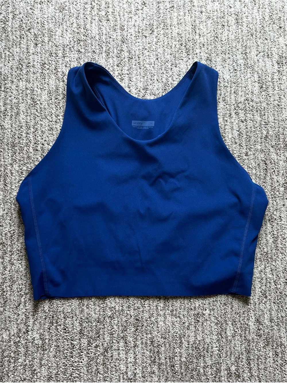 Janji Blue Groundwork Long Bra - Picture 1 of 3